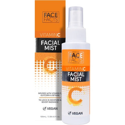 Spray facial, Face Facts, vitamina C, 100ml