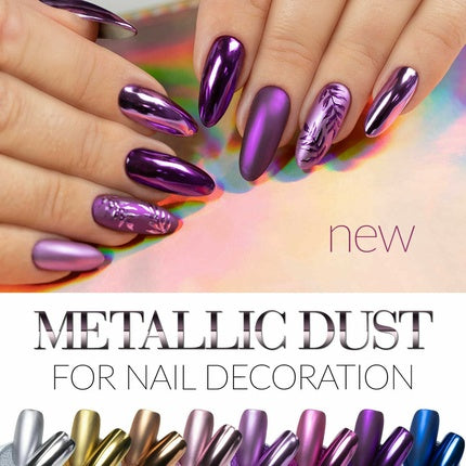 Pudră Nail Art Metallic, Victoria Vynn, Opium Crystal Holo, 22g
