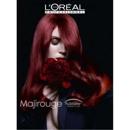 Vopsea păr L'Oréal Paris Majirouge, blond mediu, cupru intens, 50ml