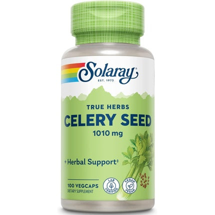 Suplimente alimentare, Solaray, Celery Seed, 100 capsule vegetariene