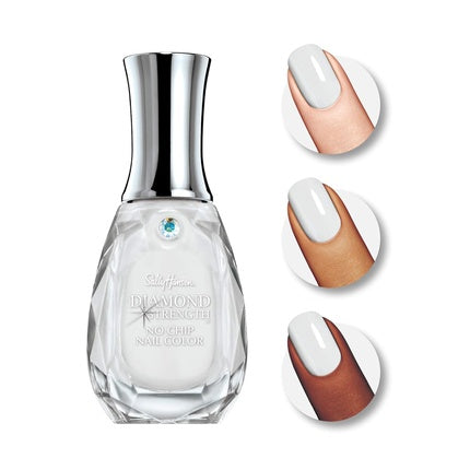 Lac de unghii, Sally Hansen, Diamond Strength, alb