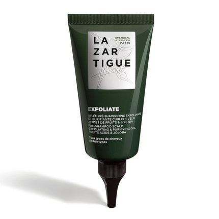 Gel pre-șampon, Jf Lazartigue, exfoliant, verde, 75ml