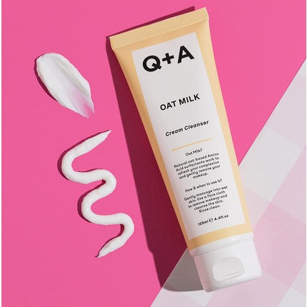 Cleanser facial, Q+A, Oat Milk, 125ml