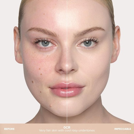 Fond de ten mat Anastasia Beverly Hills Impeccable Blurring Second Skin Matte Foundation 0CR, 30 ml