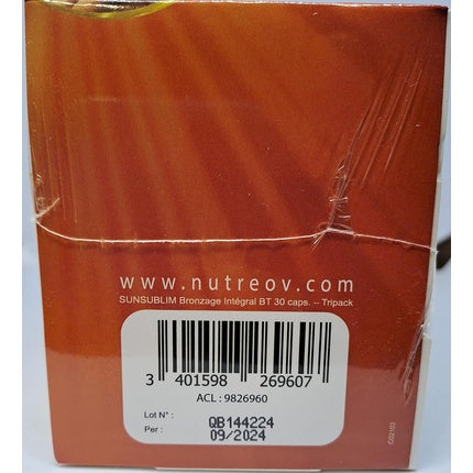 Nutreov Sunsublim Complete Tanning Argan Oil, Capsule, 30 buc