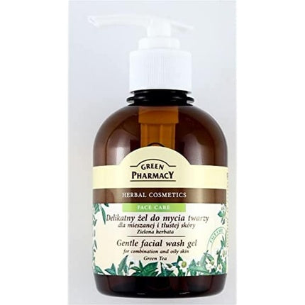 Gel de curățare delicat Green Pharmacy cu ceai verde, 270ml