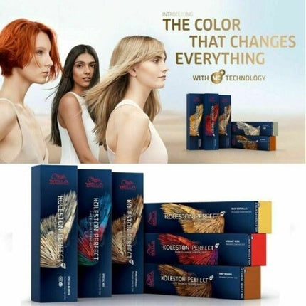 Vopsea păr, Wella, Koleston Perfect Me+, brun-roșcat
