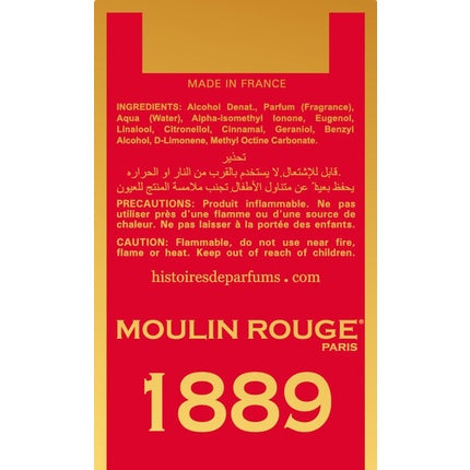 Eau de Parfum Histoires de Parfums Moulin Rouge 1889, 120ml
