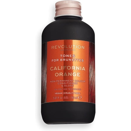 Vopsea păr, Revolution Beauty, California Orange 150ml