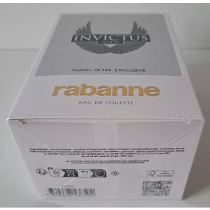 Paco Rabanne Invictus Aqua EDT, Parfum, 100ml, Culoare alb-argintiu