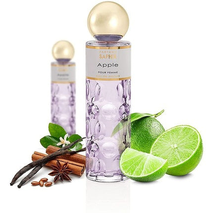 Parfum, Parfums Saphir, Apple, violet, capac auriu