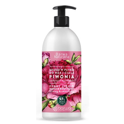 Săpun lichid natural cu peonie Barwa Naturalna 500ml
