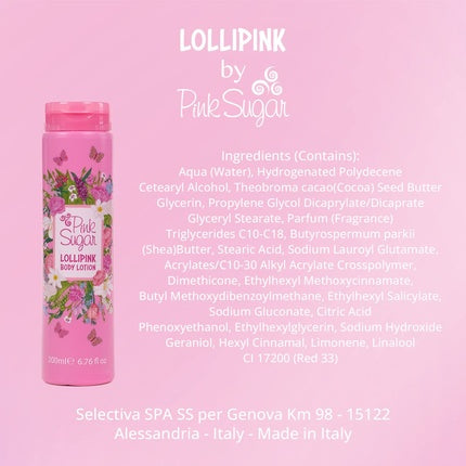Lotiune de corp, Pink Sugar, Lollipink, 200 ml