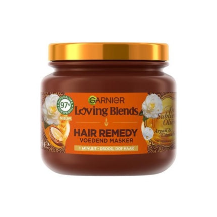 Masca de păr, Garnier Loving Blends Argan & Chamomile Oil, 520g