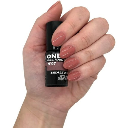 Oja gel Layla Cosmetics One Step, roșu, 33g