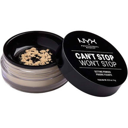 Pudră de fixare, NYX, Can't Stop Won't Stop, 6g