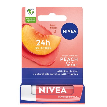 Balsam de buze Nivea Peach Shine, 30 g