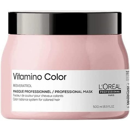 Mască de păr L'Oréal Professionnel Vitamino Color A. Ox, 500ml, roz