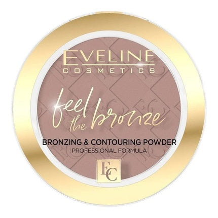 Pudră contur bronzantă, Eveline Makeup, Feel The Bronze, Milky Way, 4g