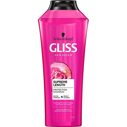 Șampon Gliss Supreme Length, păr lung, 400ml