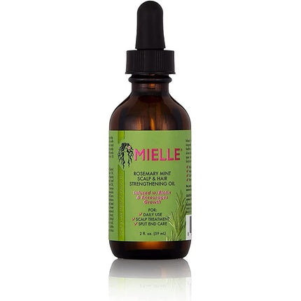 Ulei pentru scalp și păr, Mielle, Rosemary Mint, 59ml
