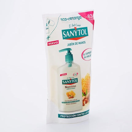 Săpun lichid mâini, Sanytol, Nutritiv, 200 ml