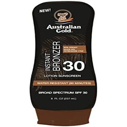 Loțiune cu bronzare instantanee, Australian Gold SPF 30, 237ml