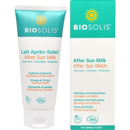 Lapte după plajă, Biosolis, 150ml, alb
