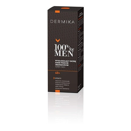 Cremă anti-rid, Dermika, 100% for Men 40+, 50 ml