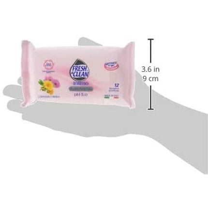 Servetele pentru igiena intima, Fresh & Clean, 12 bucati
