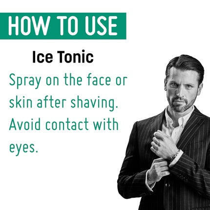 Framesi Barber Gen Ice Tonic 3.4 fl oz - Spray după bărbierit pentru față și scalp