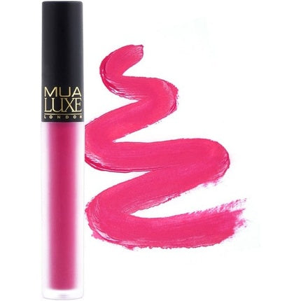 Lip Gloss MUA London Luxe Velvet Lip Lacquer Criminal roz vibrant