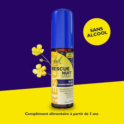 Spray Facial Rescue Nuit Fără Alcool, 20ml
