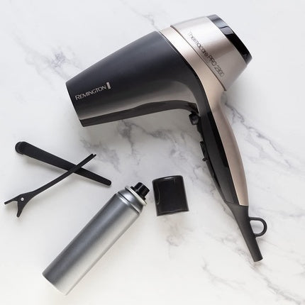 Uscător de păr Remington Thermacare Pro 2300 - Uscare rapidă și eficientă
