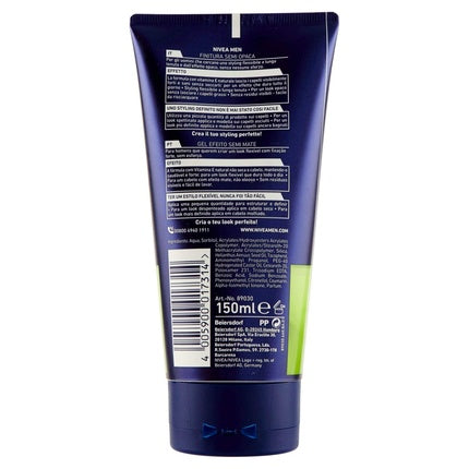Gel păr Nivea Craft Stylers Elastic Matt Effect 150ml