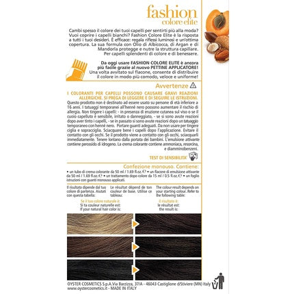 Vopsea păr, Oyster Cosmetics, Fashion Elite, brun intens