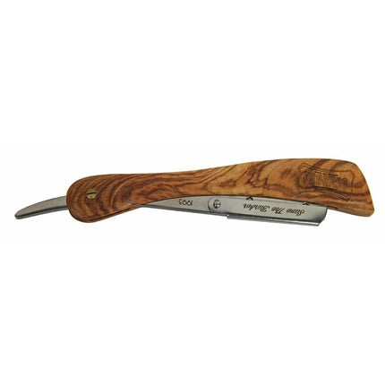 Rasoir Proraso Shavetta, model clasic, lemn, argintiu