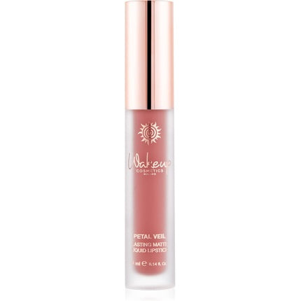 Ruj lichid, Wakeup Cosmetics Milano, Petal Veil, Soft Rosewood, 4ml