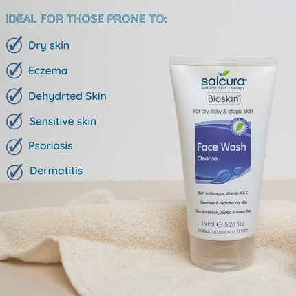 Gel de curățare, Salcura, Bioskin, piele uscată