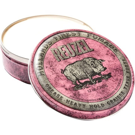 Ceara de par Reuzel Pink Grease Heavy Hold, 355ml