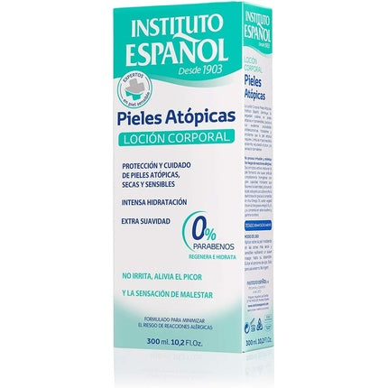 Loțiune de corp, Instituto Español, Piele Atopică, 300 ml