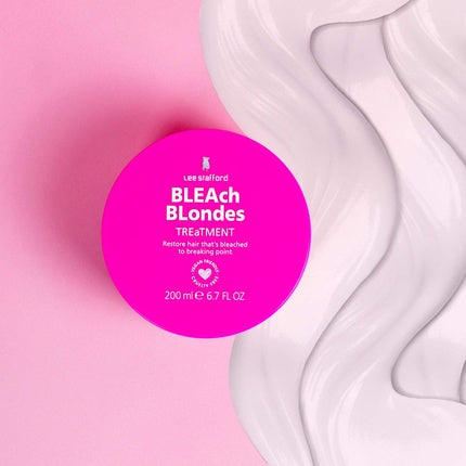 Masca de păr, Lee Stafford, Bleach Blondes, 200ml, roz