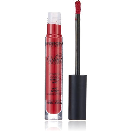 Ruj lichid Deborah Milano Velvet Liquid Lipstick 07, roșu intens