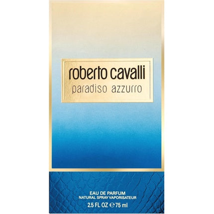 Paradiso Azzurro, Roberto Cavalli, Eau De Parfum Spray, 75 ml