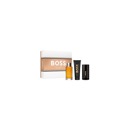 Set Aromă Hugo Boss The Scent For Him, 100ml + 50ml Deodorant + 25ml Gel de Duș