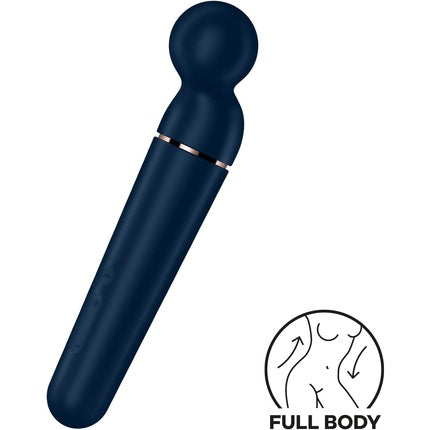 Masaj Wand, Satisfyer Planet Wand-er, 30.5cm, albastru