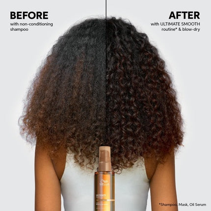 Masca de păr, Wella, Ultimate Smooth, maro