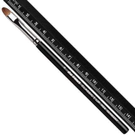 Pensulă buze, Da Vinci, Classic, mărime 6, păr natural