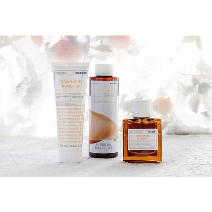 Gel de Duș, Korres, Cashmere Kumquat, 250ml