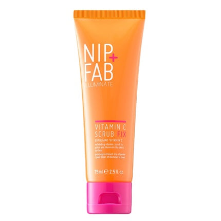 Exfoliant facial Nip+Fab, Scrub cu vitamina C, 75ml, portocaliu